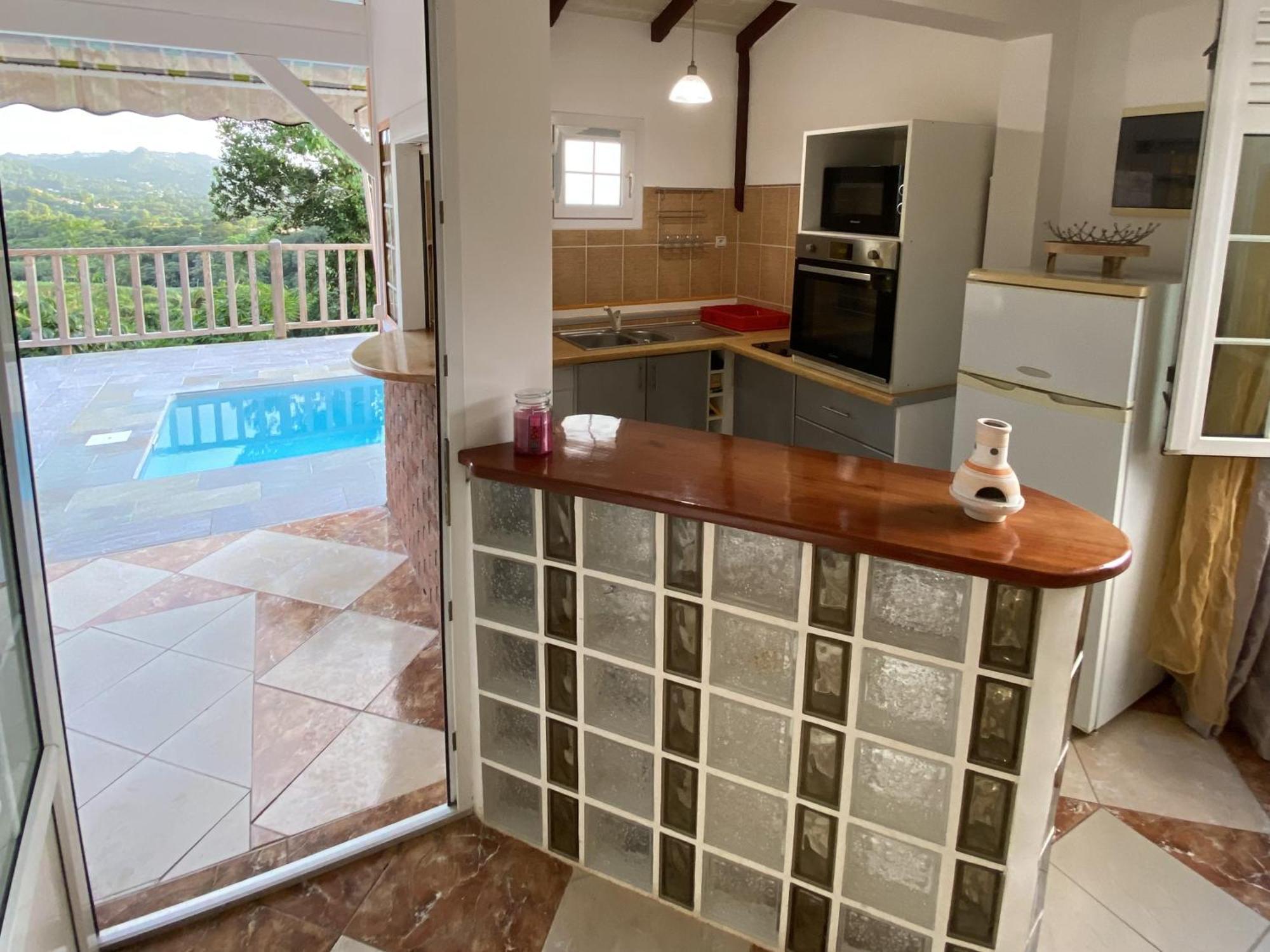 Appartement T2 - Vue Campagne Le Robert Exteriör bild